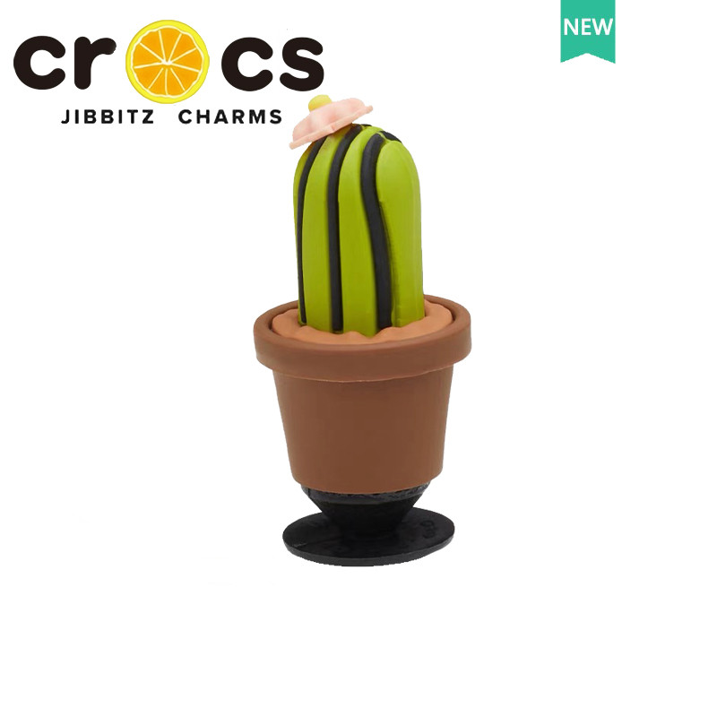 JIBBITZ cross charms ตัวติดรองเท้า แครอท/สตรอเบอร์รี่3D ตัวติดรองเท้า cross