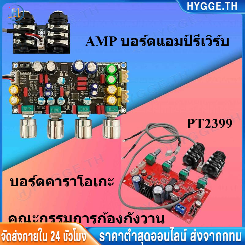 【Hygge】ZK AMP ปรีไมค์คาราโอเกะ คาราโอเกะ บอร์ดก้อง ไมค์โครโฟน K ร้องเพลง พรีเอฟเฟคบอร์ด DSP ผสมกันเสียงหอน