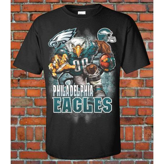 The Philadelphia Eagles Mascot 90S Style Bootleg Tee