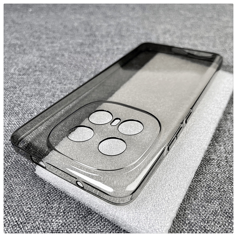 เคสซิลิโคนสีดําใสสําหรับ Vivo iQOO 13 Pro Carcasa Ultra Thin Case