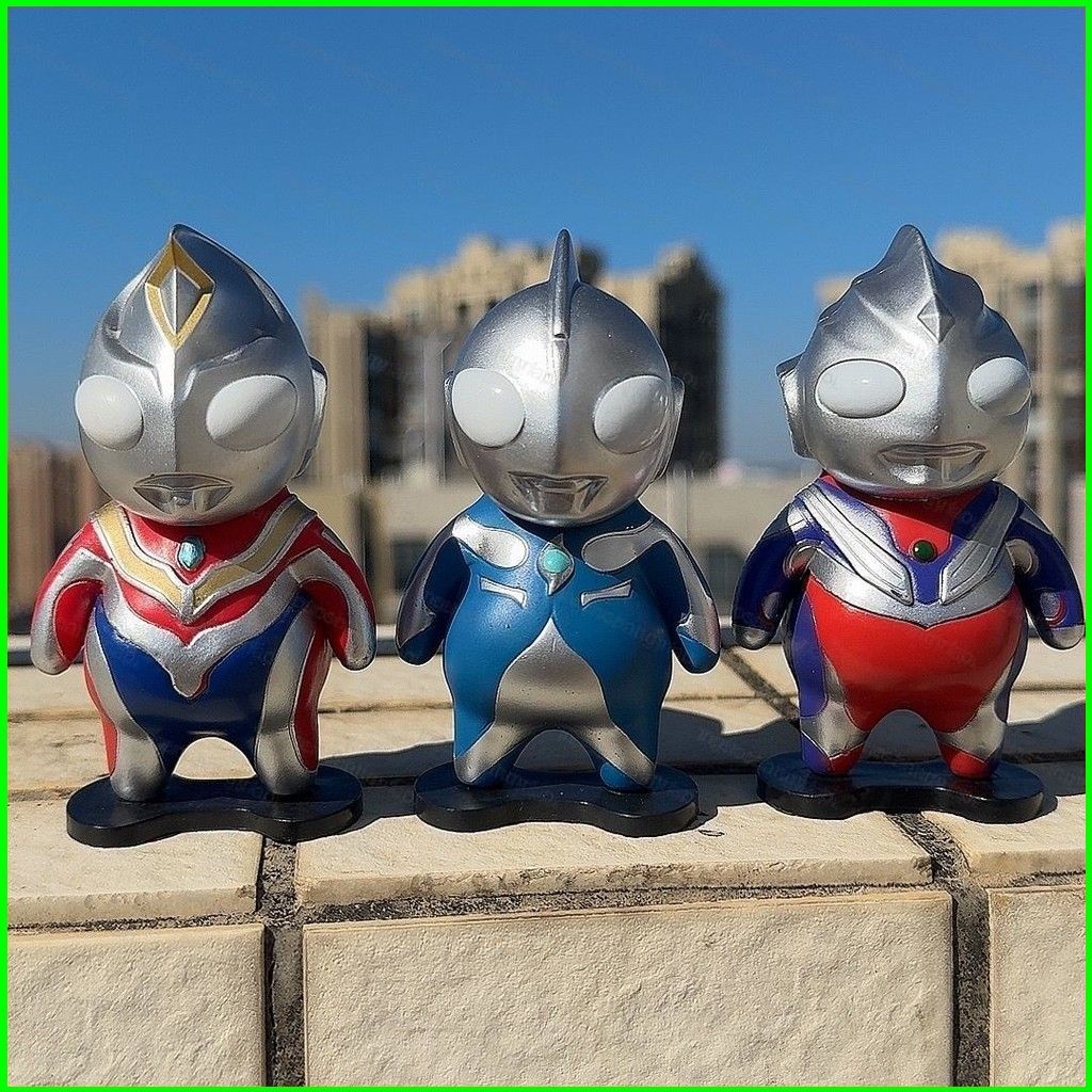 Ultraman Action Figure Ultraman Dyna Ultraman Cosmos Fat Light Cub ตุ๊กตาของเล่นสําหรับเด็กเครื่องปร