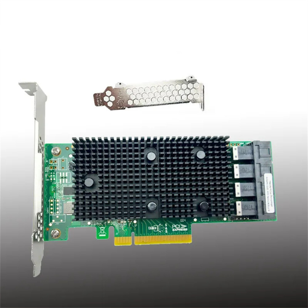 430-16i การ์ดคอนโทรลเลอร์ SATA/SAS HBA 12 Gbps PCIe 16 พอร์ต 430-16i