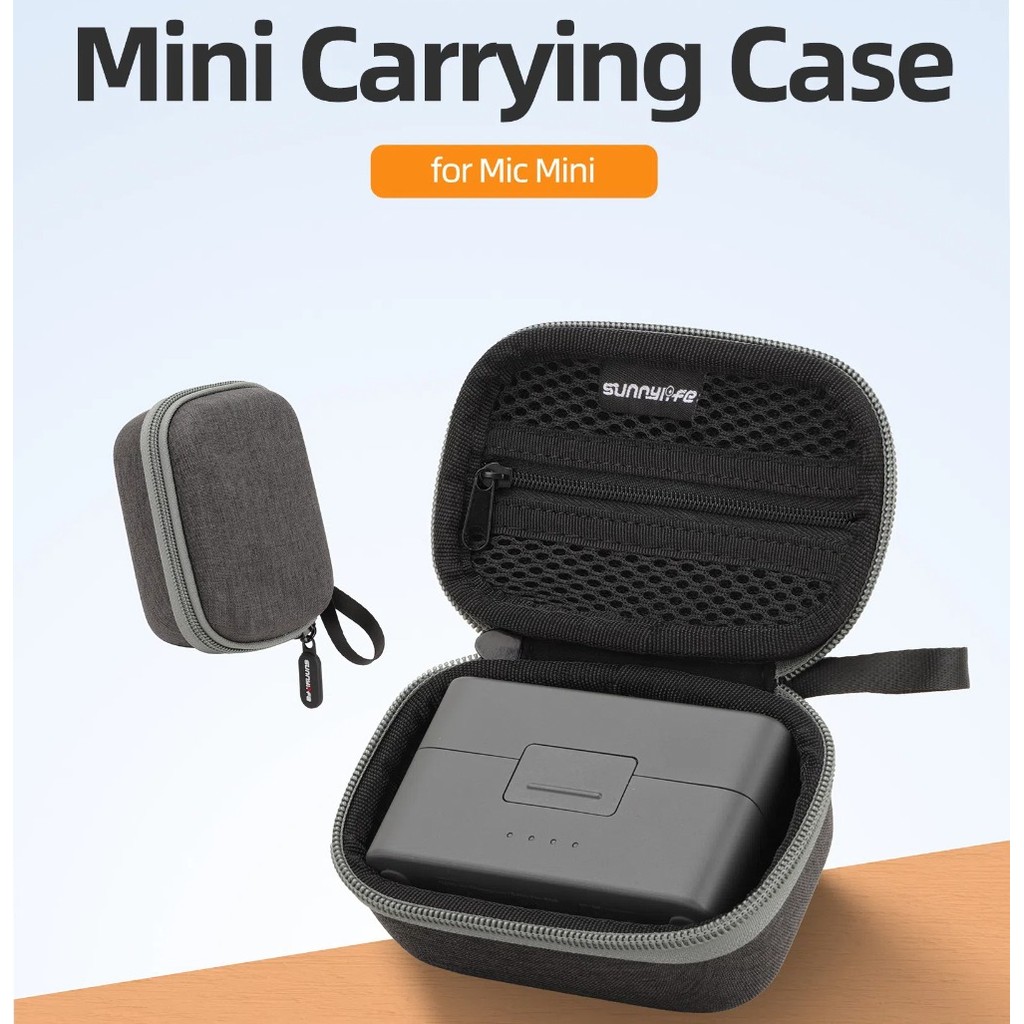เหมาะสําหรับเคส DJI Mic Mini, ไมโครโฟนไร้สาย กระเป๋าพกพา, และ Mic Mini Drop-proof และอุปกรณ์เสริมที่ทนต่อการสึกหรอ
