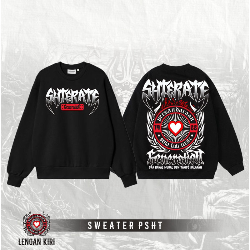 SH Terate Generation Dtf Crewneck สกรีนลายเสื้อกันหนาว By aywil Store