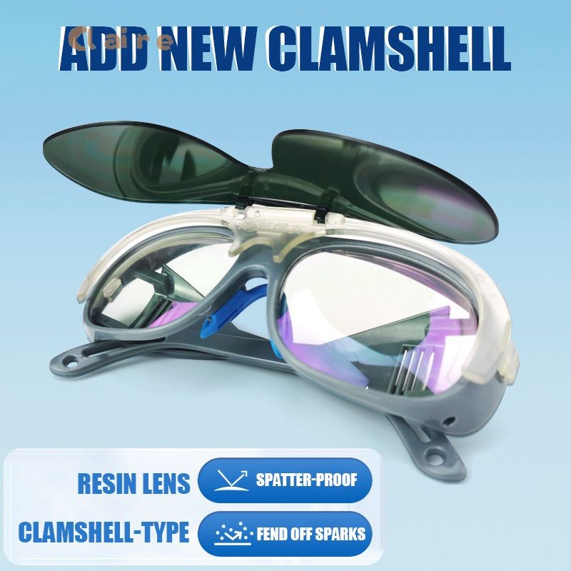 COD แว่นตาเชื่อมอาร์กอน ป้องกันแสงสะท้อน เพื่อความปลอดภัย สําหรับงานเชื่อม Claire