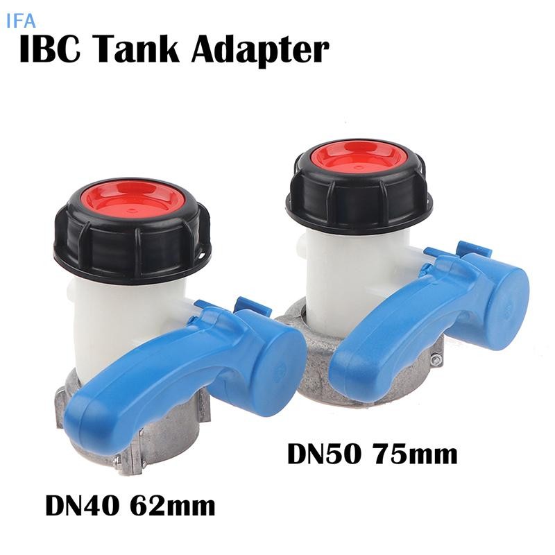IFAรถถัง IBC 1000L DN50 75Mm ลิตร 62Mm เพื่อส่งออกชาย 2 นิ้ววาล์วดี