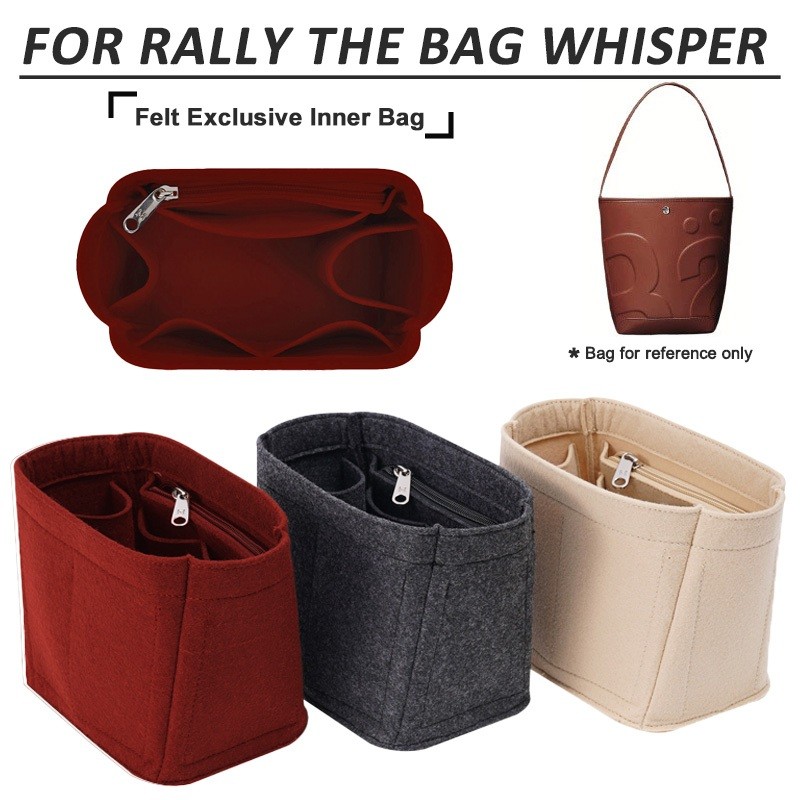 Felt ใส่กระเป๋าออแกไนเซอร์สําหรับ Rally The Bag Whisper Bucket Bag Storage Bag สนับสนุน Shaping Lining Bag