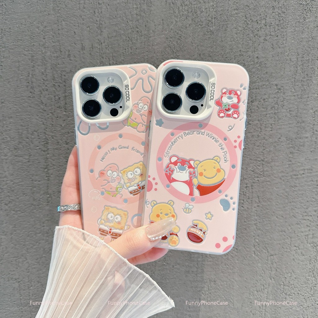 เข้ากันได้กับ ไอโฟน 11 12 ไอโฟน 13 Pro Max 14 ไอโฟน 15 Pro Max ไอโฟน 16 Pro Max เคสโทรศัพท์นุ่มน่ารัก RLDP249CYK