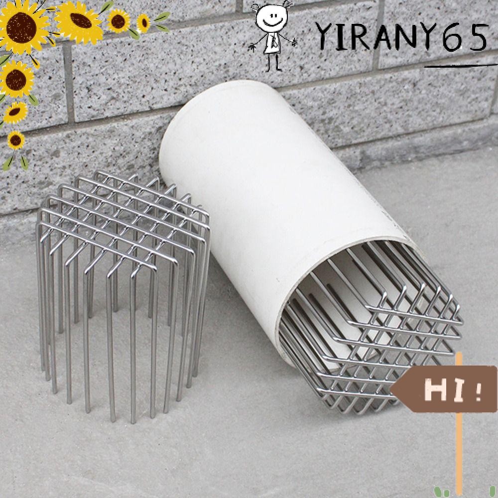 ยี่รัน ฝาครอบระบายน้ําระเบียง,สแตนเลสขนาดใหญ่เปลี่ยนหลังคาท่อระบายน้ําชั้น,ทนทานป้องกันการปิดกั้นรอบ หลังคา ฝนท่อหมวกระบายน้ําประปาฟิตติ้ง