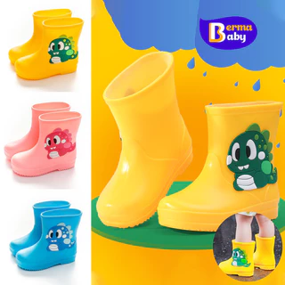 Berma Baby รองเท้าบูทเด็ก บูทกันน้ำ แบบสั้นน่ารัก กันน้ําและไม่ลื่น อายุ 2-6 ปี สำหรับเด็กชาย เด็กหญิง