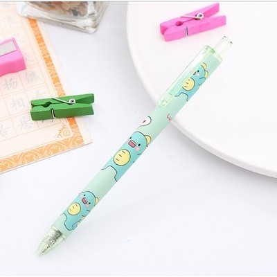 ปากกาเจลลายการ์ตูน Student and Office Pen Cute Dinosaur Motif Pen Online Shopping 558