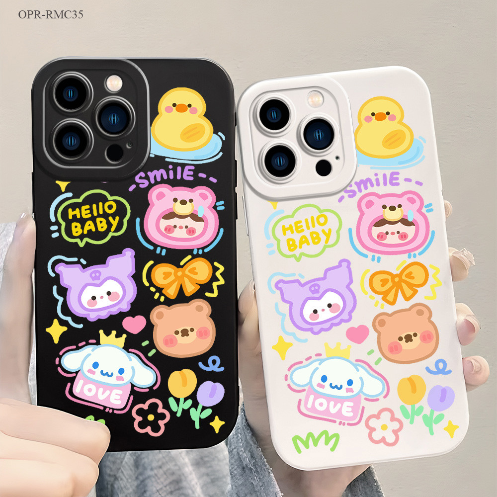 เคส For Realme C35 10 9 9i 8 8i 7 6i 5 5i C17 C25 C12 C53 C51 C21 C3 C55 C67 Note 50 C30 C21Y C30S Pro 4G 5G Case TY