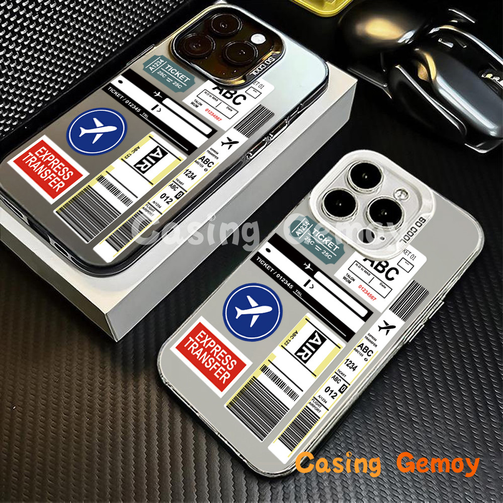 HP Compatible Aircraft Ticket สําหรับเคสโทรศัพท์ Realme, C67 C53 C55 C31 C20 C30 C35 C33 Realme 5 5S