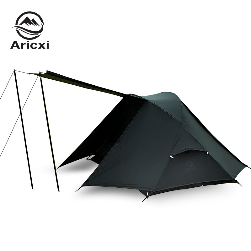เต็นท์เดินป่า  Aricxi Camping Tent น้ำหนักเบา 1.7kg ผ้าไนลอน 15D เต็นท์สองชั้น เต็นท์เดินป่า กันน้ำ 