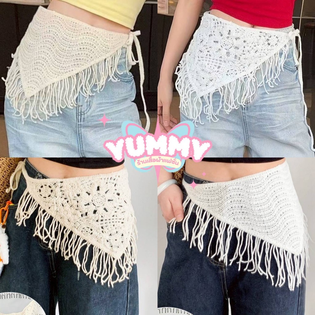 🎀Yummy Shop🎀พร้อมส่ง (JT#1) ผ้าไหมพรม คาดเอง มีลวดลายสีพื้น