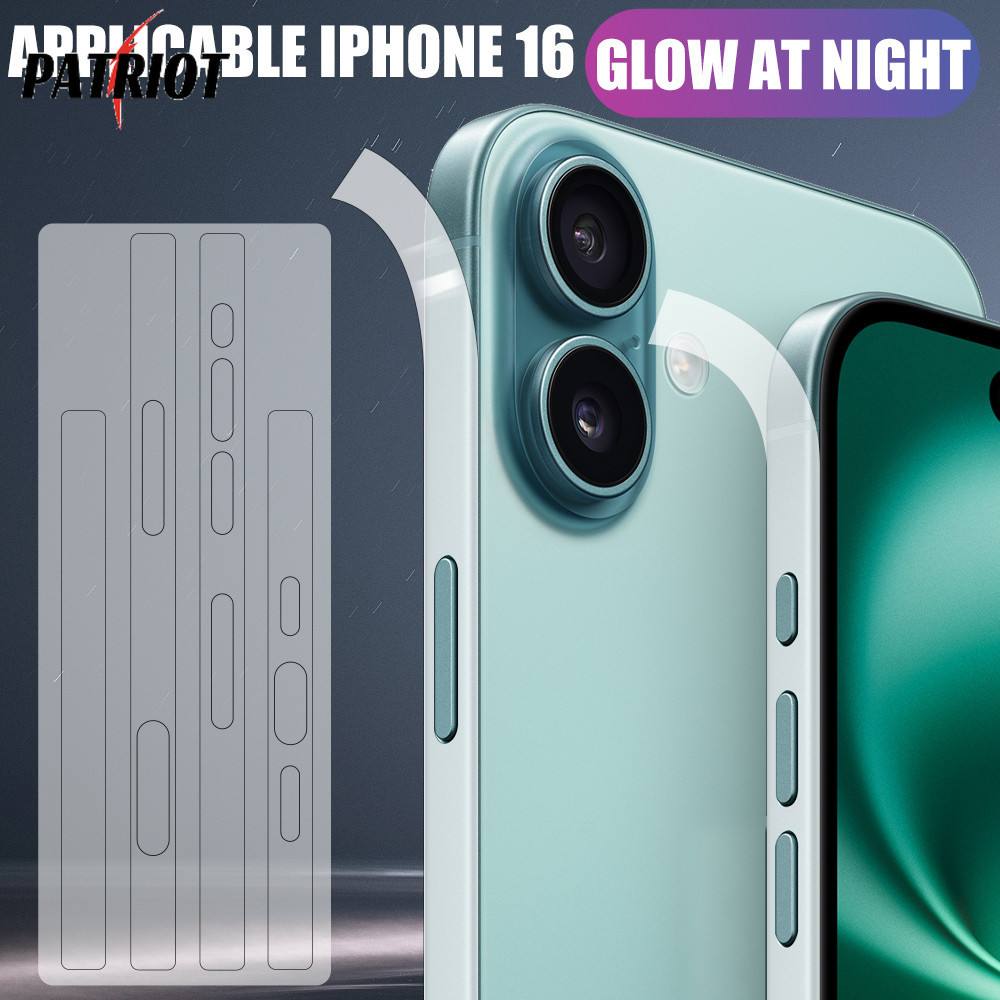 [3C&Auto]ฟิล์มกันรอยหน้าจอ iPhone 16 HD ฟิล์มกันรอย TPU ความแข็ง 9H ติดตั้งฟรีฟองสําหรับ iPhone 16/1