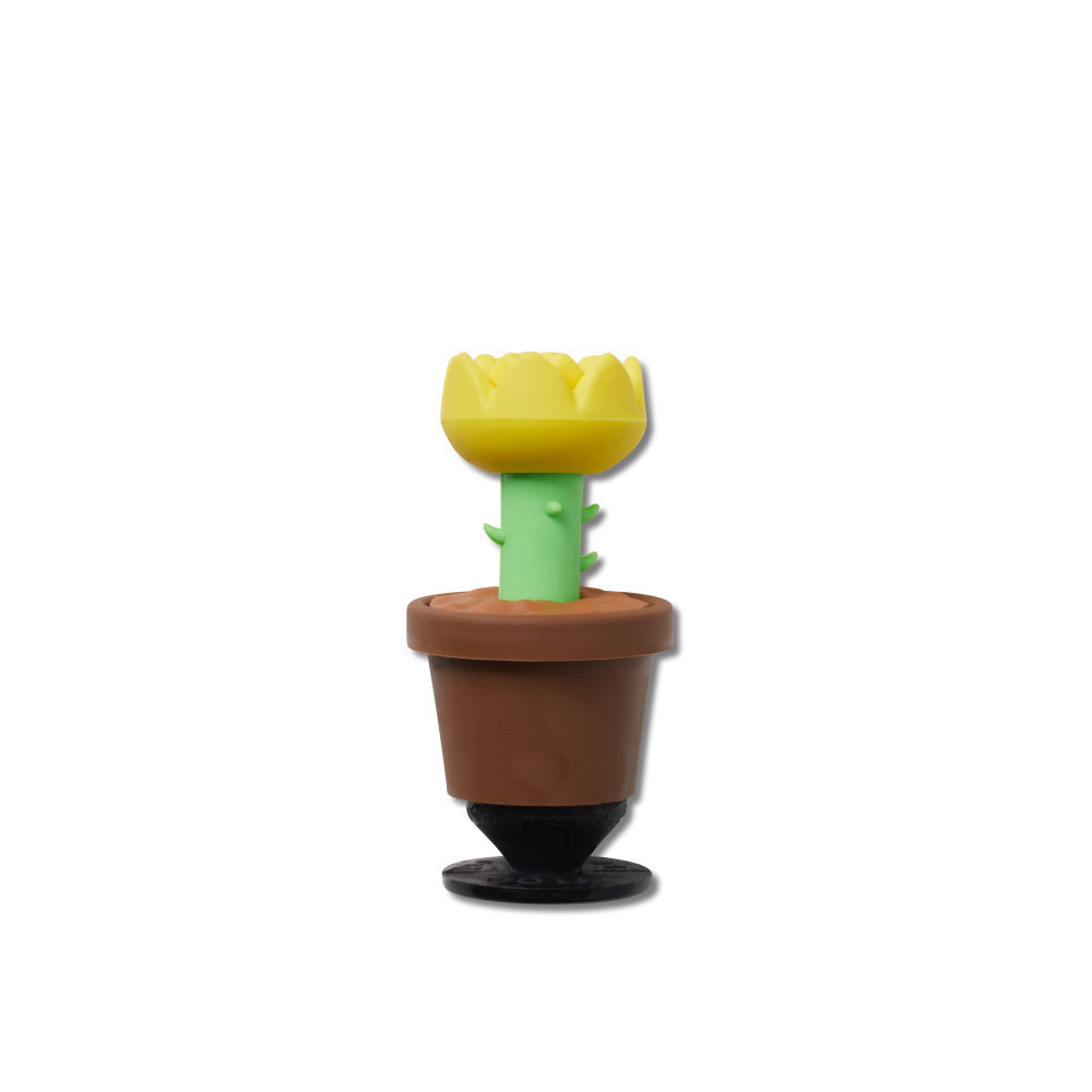 CROCS ตัวติดรองเท้า JIBBITZ™ YELLOW 3D DAISY รุ่น 10013863