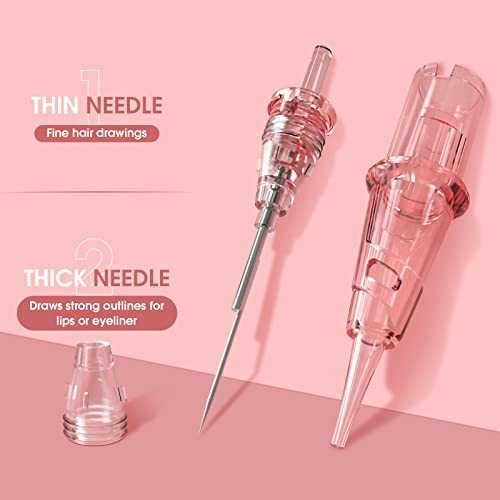 INKin MLK tattoo Cartridge Needles SMP สักคิ้วถาวร เข็มอายไลเนอร์ lip
