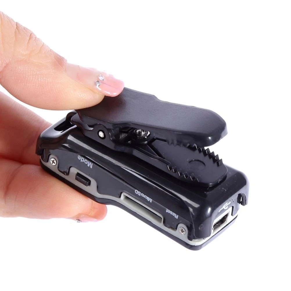 กล้องกีฬาขนาดเล็ก DVR พกพา ติดจักรยานและหมวกกันน็อค 16GB