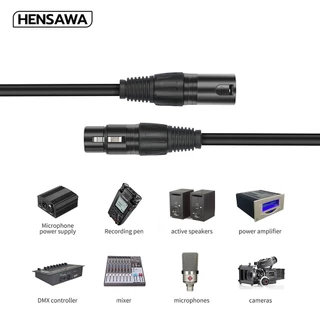 Hensawa รุ่น AD115 สายต่อไมโครโฟน Cannon Audio Extension Cable ความยาว 3M XLR ,ลำโพง for Audio Mixer Stereo Amplifiers