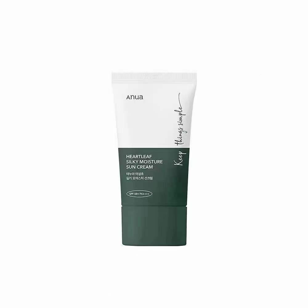 Anua heartleaf siky มอยส์เจอร์ ซันครีม SPF50 50ml