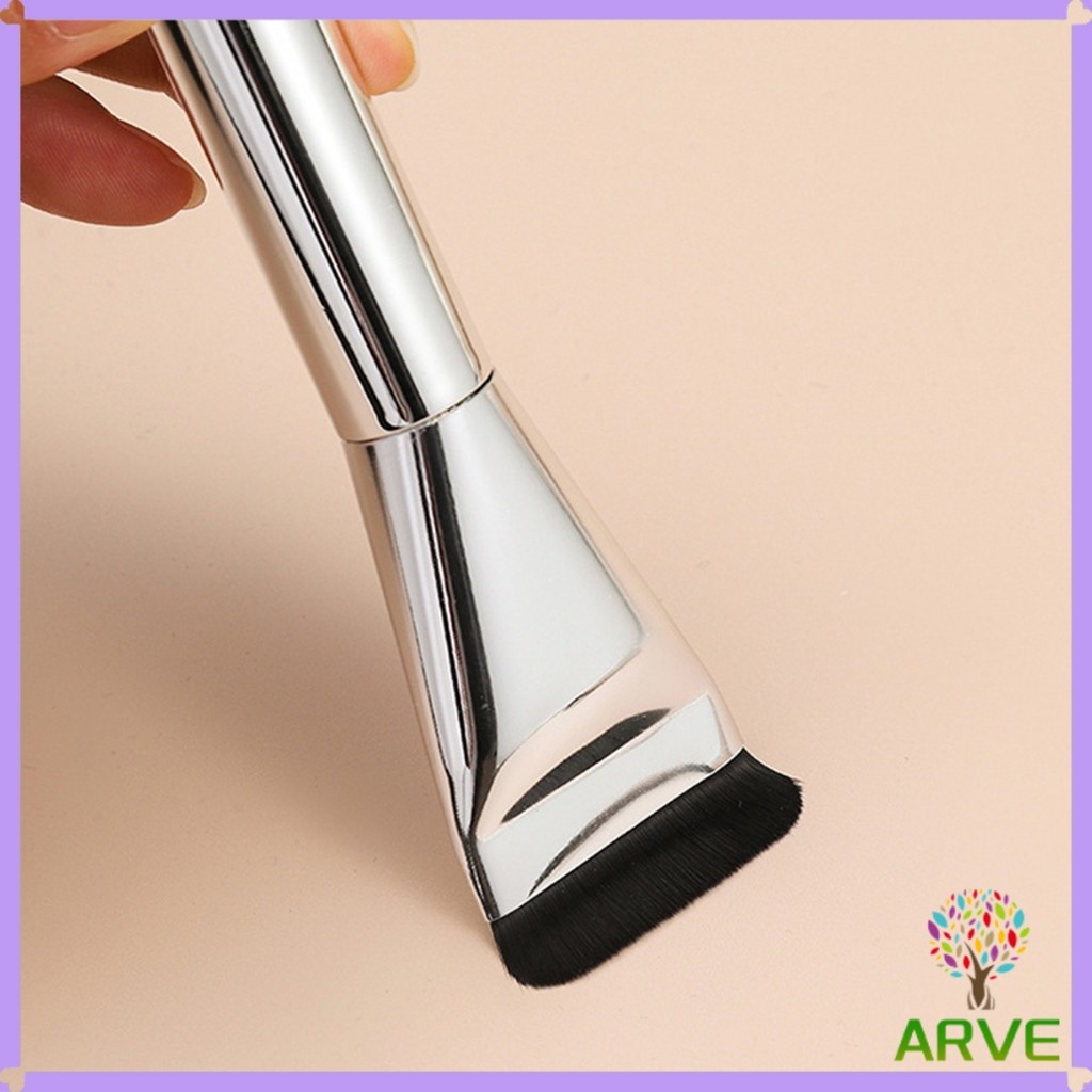 ARVE แปรงรองพื้น หัวแบน แปรงเกลี่ยบีบีครีม หัวแปรงบาง ขนแปรงนุ่ม ไม่ทิ้งรอย สําหรับแต่งหน้า Foundation brush - รูปที่ 5