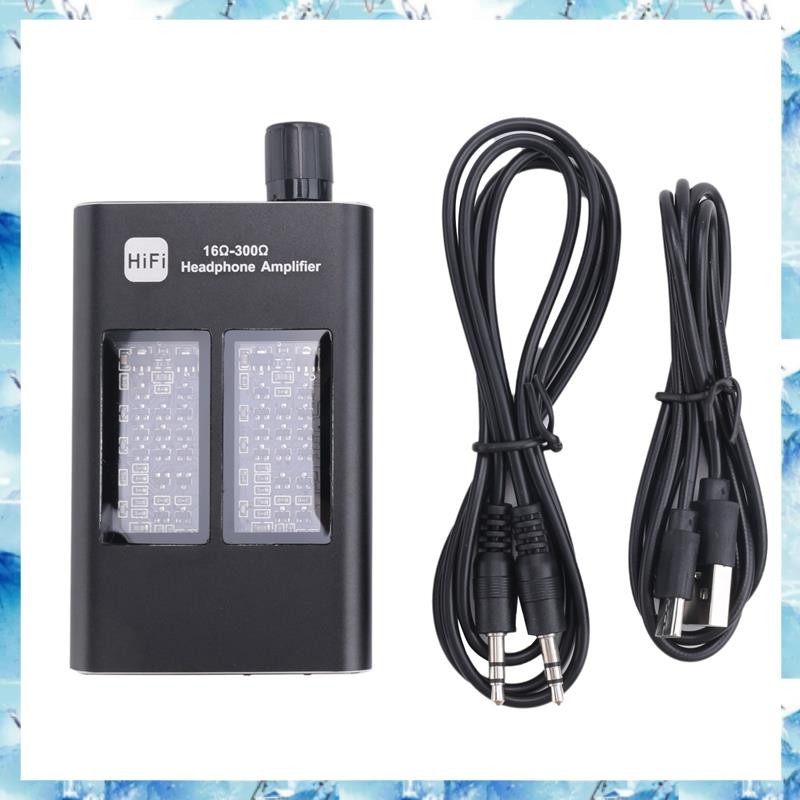 [ ] Class-a 16-300 Ohm HiFi หูฟังหูฟังเครื่องขยายเสียง 3.5 มม.แจ็ค Aux เครื่องขยายเสียงแบบพกพาสําหรับโทรศัพท์เครื่องเล่นเพลง