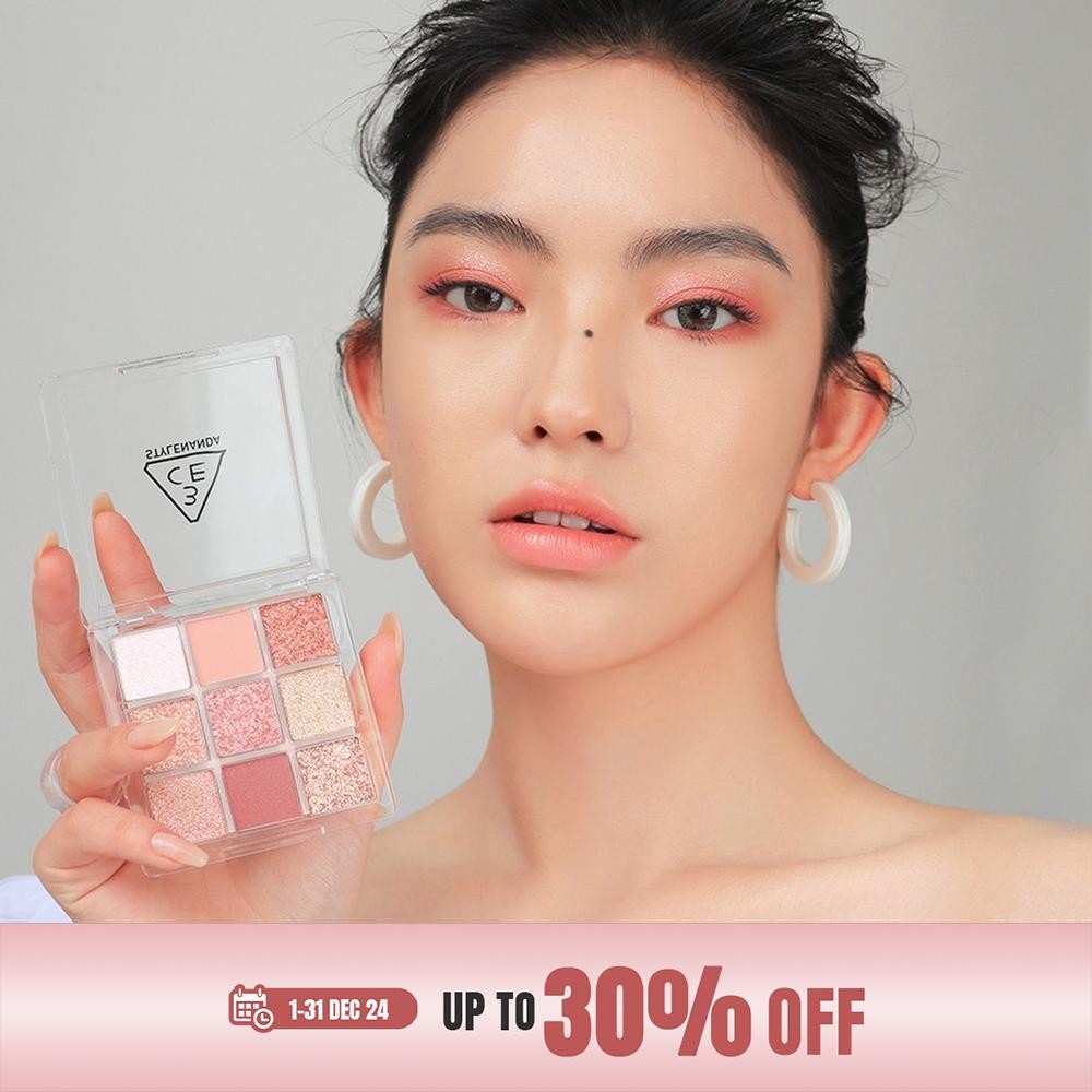 3CE MULTI EYE COLOR PALETTE ทรีซีอี มัลติ อาย คัลเลอร์ พาเลท เครื่องสำอาง พาเลทแต่งหน้า พาเลท พาเลทตา