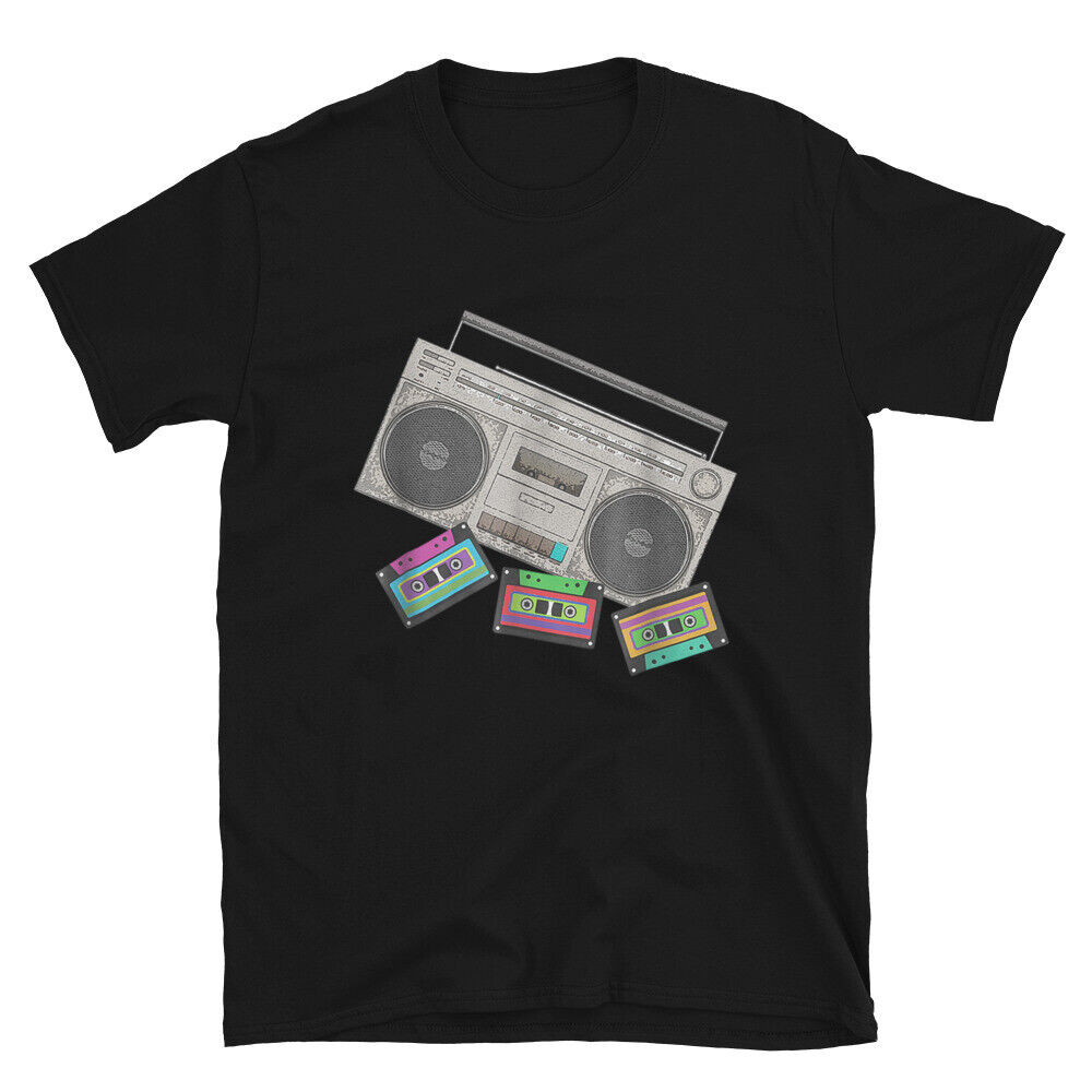 เสื้อยืด Vintage Tape Player Mixtape