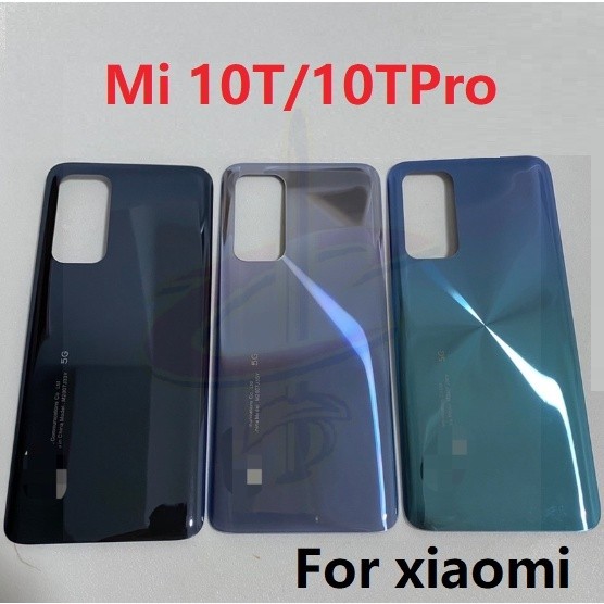 ฝาหลังพร้อมกาวสําหรับ Xiaomi Mi 10t Pro