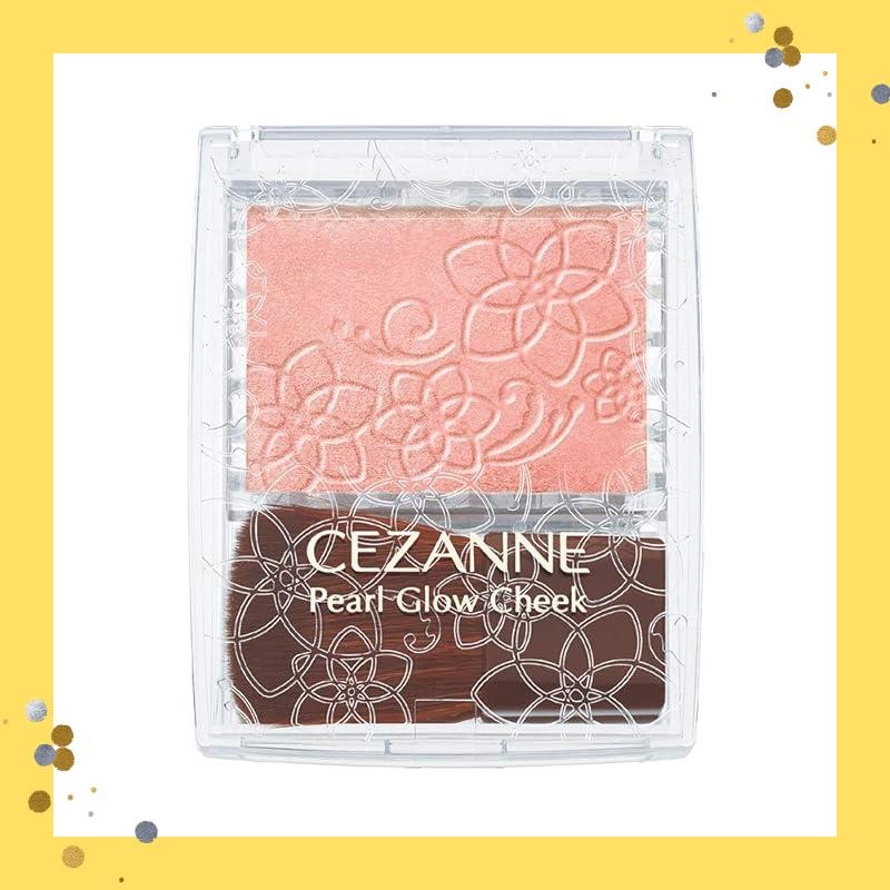 Sezanne Pearl Glow Blush P2 Beige Coral 2.4g (x 1)