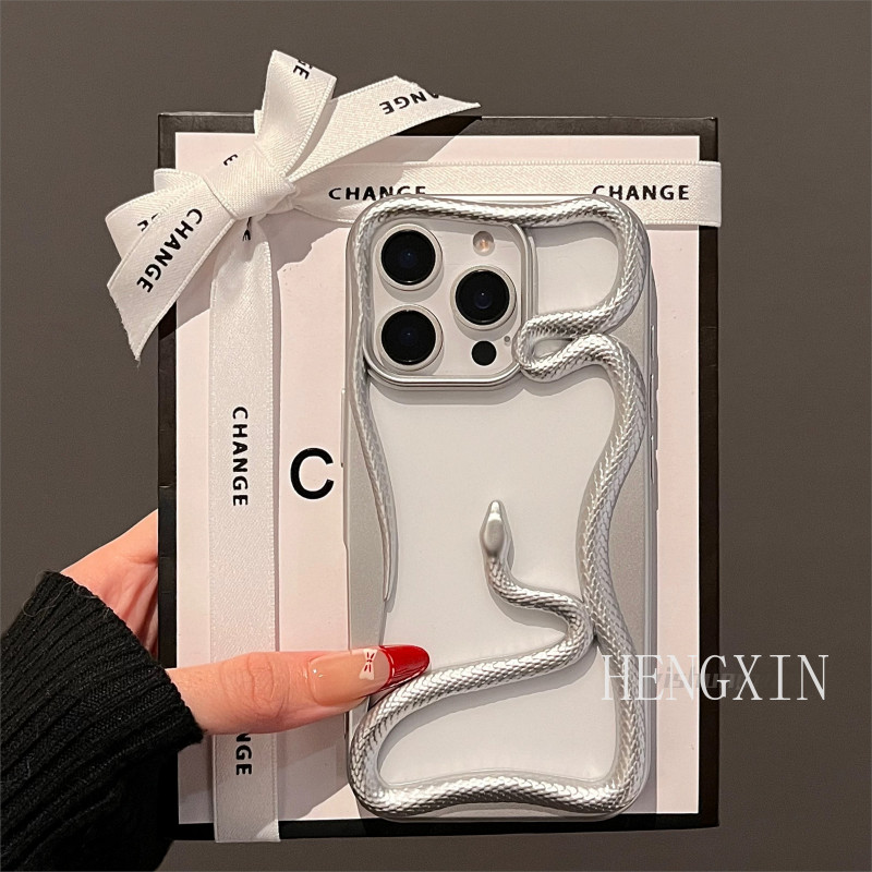 แฟชั่นกลวงออกงูเมดูซ่าเหมาะสําหรับ แอปเปิล 16 โปรแม็กซ์ เคสโทรศัพท์รุ่นใหม่ 12 13 14 15 โพรแม็กซ์ ความรู้สึกระดับไฮเอนด์ 14มือโปร ความคิดสร้างสรรค์ 13 นิ่ม 11 ซิลิโคนครอบค