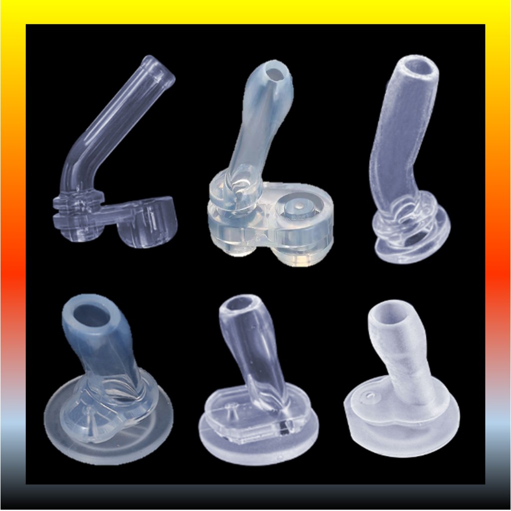 Double Drinking Cup Series Thermos Straw Replacement Soft Silicone Nose ที่สามารถใช้กับถ้วยได้หลากหลาย
