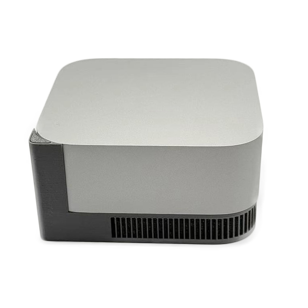 ขายึดสําหรับปุ่มด้านบน Mac Mini M4 ปี 2024, ปุ่มเปิดปิดสวิตช์กดการพิมพ์ 3 มิติและฐานระบายความร้อน
