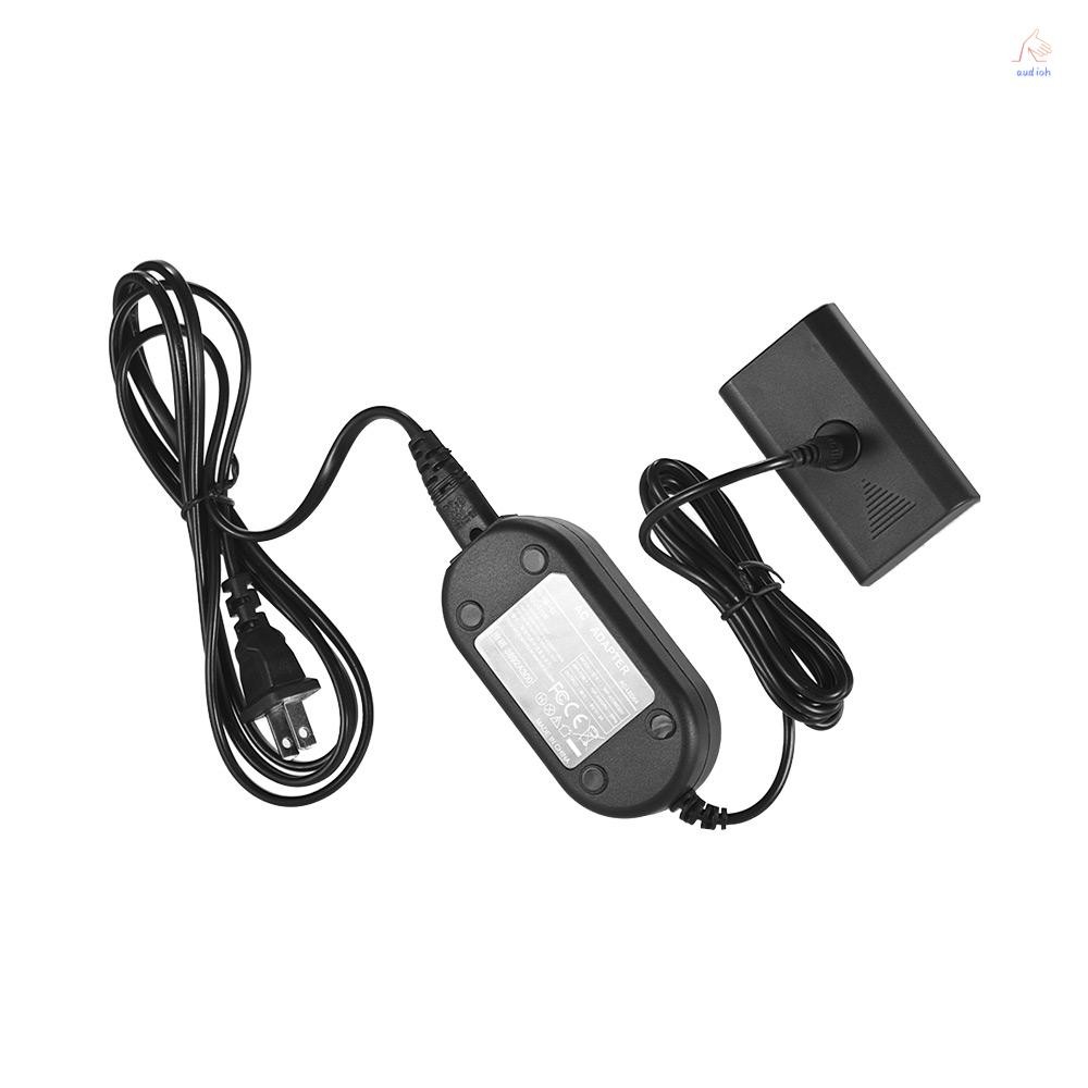 Andoer Dummy แบตเตอรี่ DC 8V 3A Switching Power Supply อะแดปเตอร์สําหรับ NEEWER CN-160 CN-126 Andoer