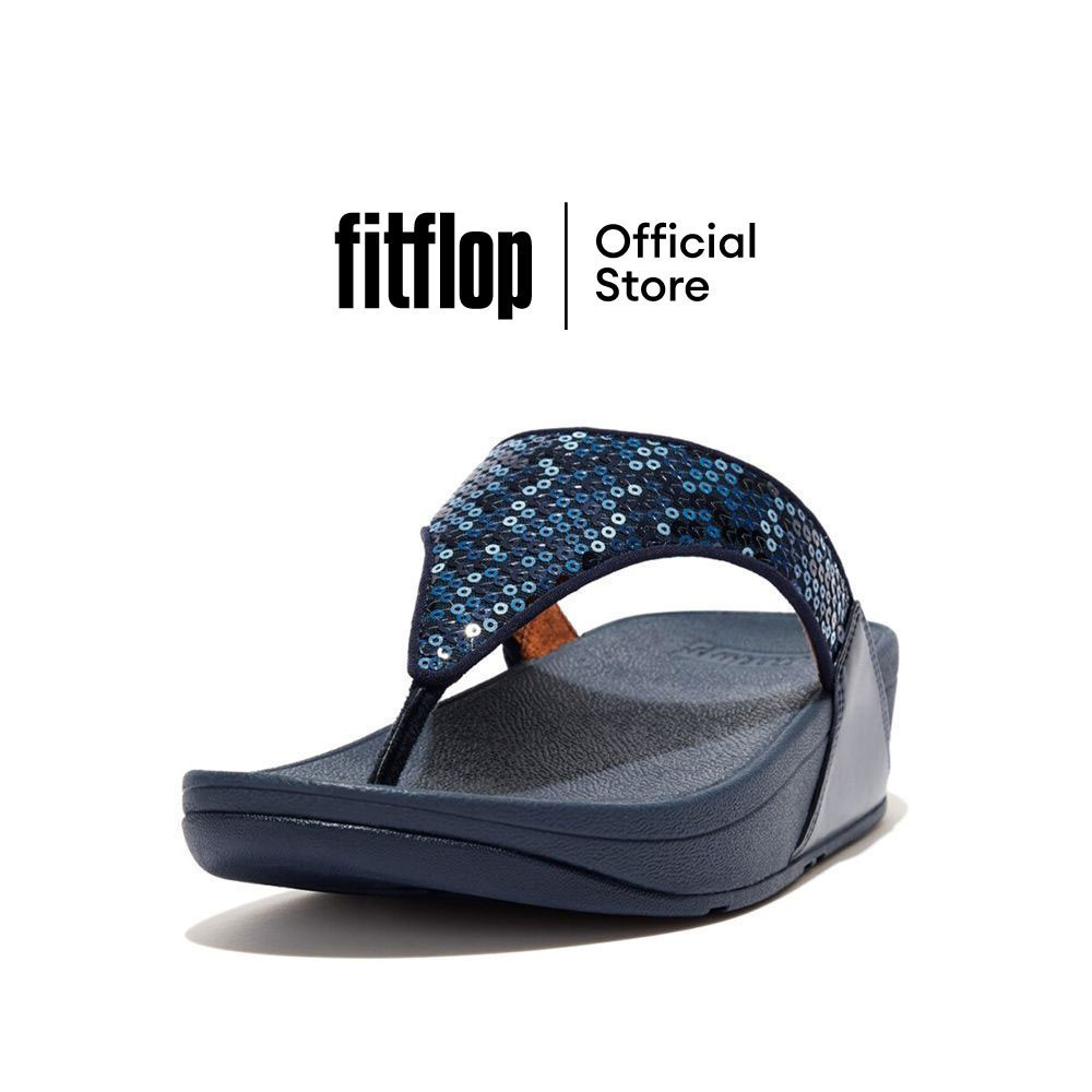 FITFLOP LULU รองเท้าแตะแบบหูหนีบผู้หญิง รุ่น FL7-399 สี Midnight Navy