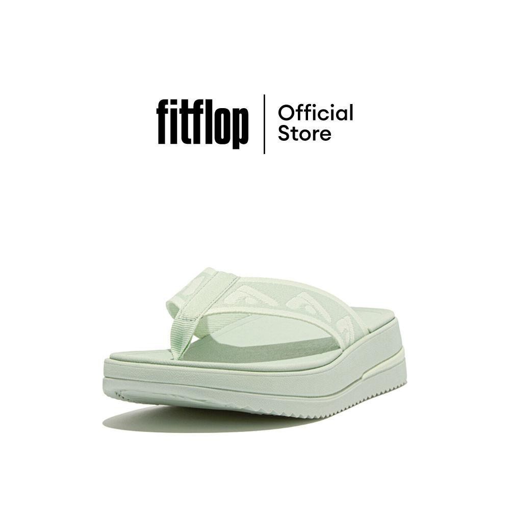 FITFLOP SURFF WEBBING TOE-POST รองเท้าแตะแบบหูหนีบผู้หญิง รุ่น HL4-B10 สี GREEN