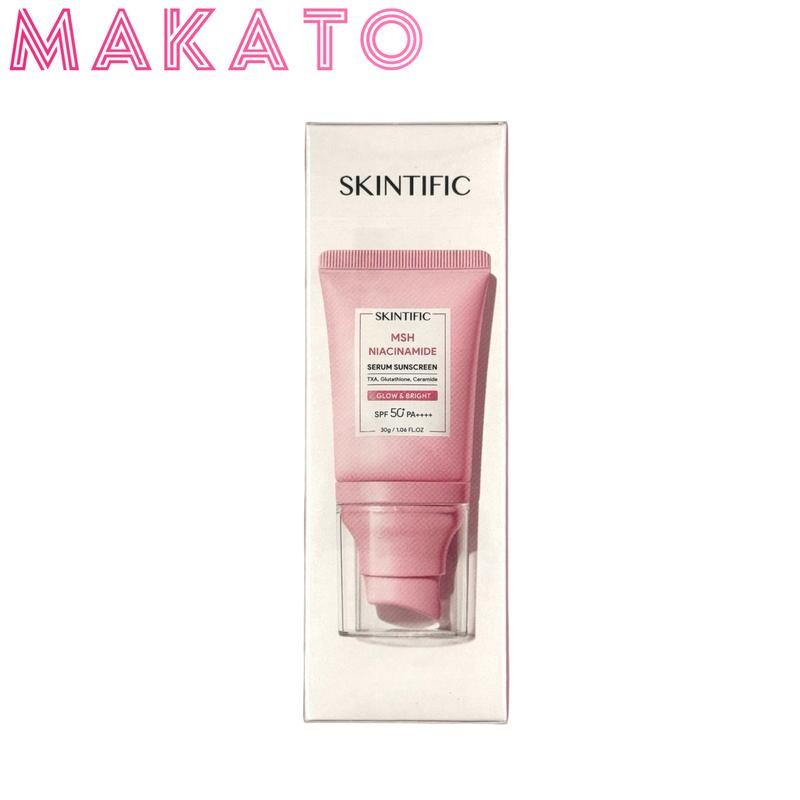 SKINTIFIC Niacinamide Sunscreen สกินทิฟิค ไนอาซินาไมด์ ไบรท์เทนนิ่ง เซรั่ม ครีมกันแดด 1 หลอด 30g - รูปที่ 2