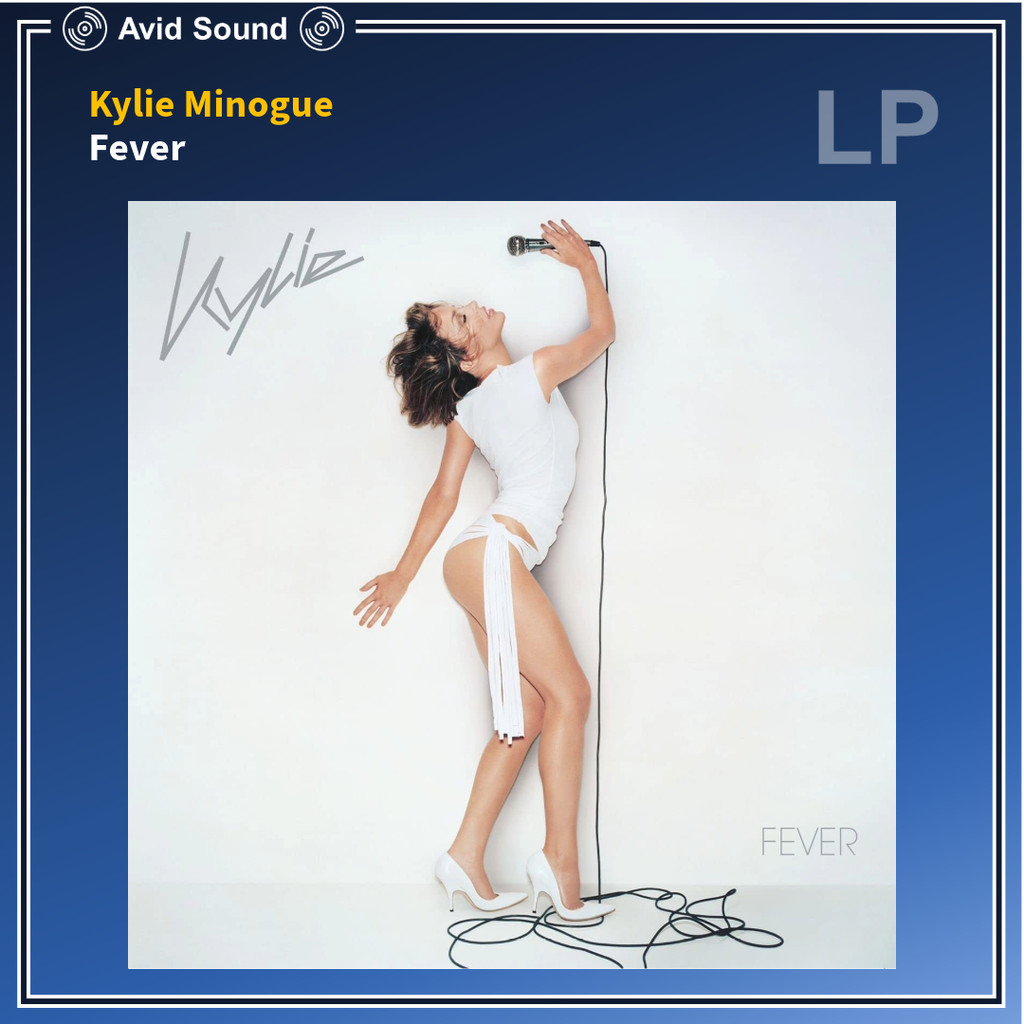 [ ออก E-Tax ได้ ] แผ่นเสียง Kylie Minogue Fever ใหม่ ซีล Kylie Minogue Vinyl LP