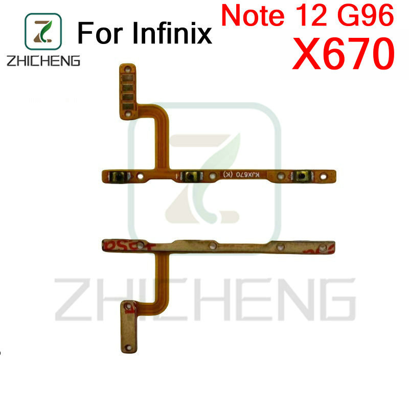 สําหรับสายดิ้นระดับเสียง Infinix Note 12 G96 X670
