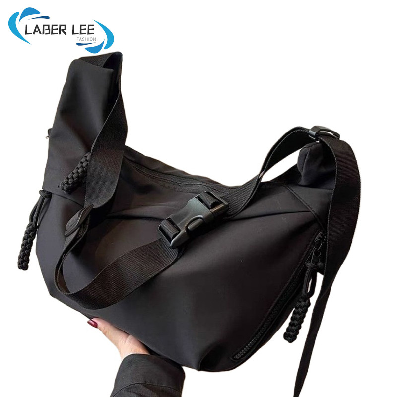 Laber LEE กระเป๋าสะพายข้างผู้หญิงไนลอนน้ําหนักเบา Sashionable กระเป๋าสะพายไหล่ผู้หญิง เหมาะสําหรับการเดินทางและใช้ทุกวัน