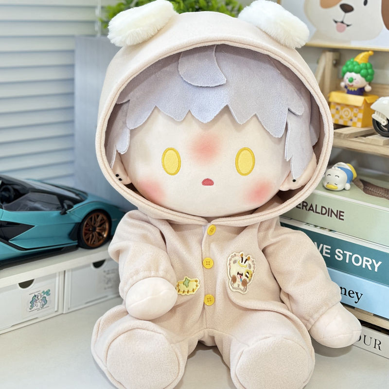娃衣40cmชุดตุ๊กตาผ้าฝ้าย Qin Che ขนาด 40 ซม. ของเล่นตุ๊กตาสัตว์ Ichiban Kuji ชุดบ้านขนม ชุดตุ๊กตาความร