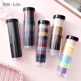 ยางรัดผมหางม้า กันลื่น ไร้รอยต่อ สไตล์เรียบง่าย 20 ชิ้น สีผสม เส้นใหญ่ สไตล์เกาหลีG3296