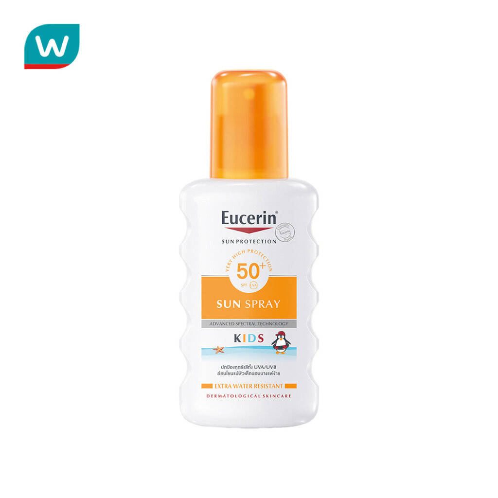 Eucerin ยูเซอริน ซัน คิดส์ สเปรย์ SPF50+ ขนาด 200 มล. สเปรย์กันแดดสำหรับเด็ก