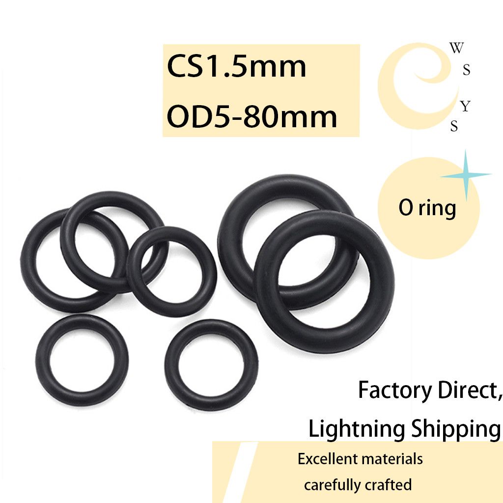 [WSYS]โอริง O-Ring ยางโอริง NBR 70 เลือกขนาดได้ ยี่ห้อ GAPI นำเข้าจากอิตาลี ของแท้ 100%(OD5-80mm * C
