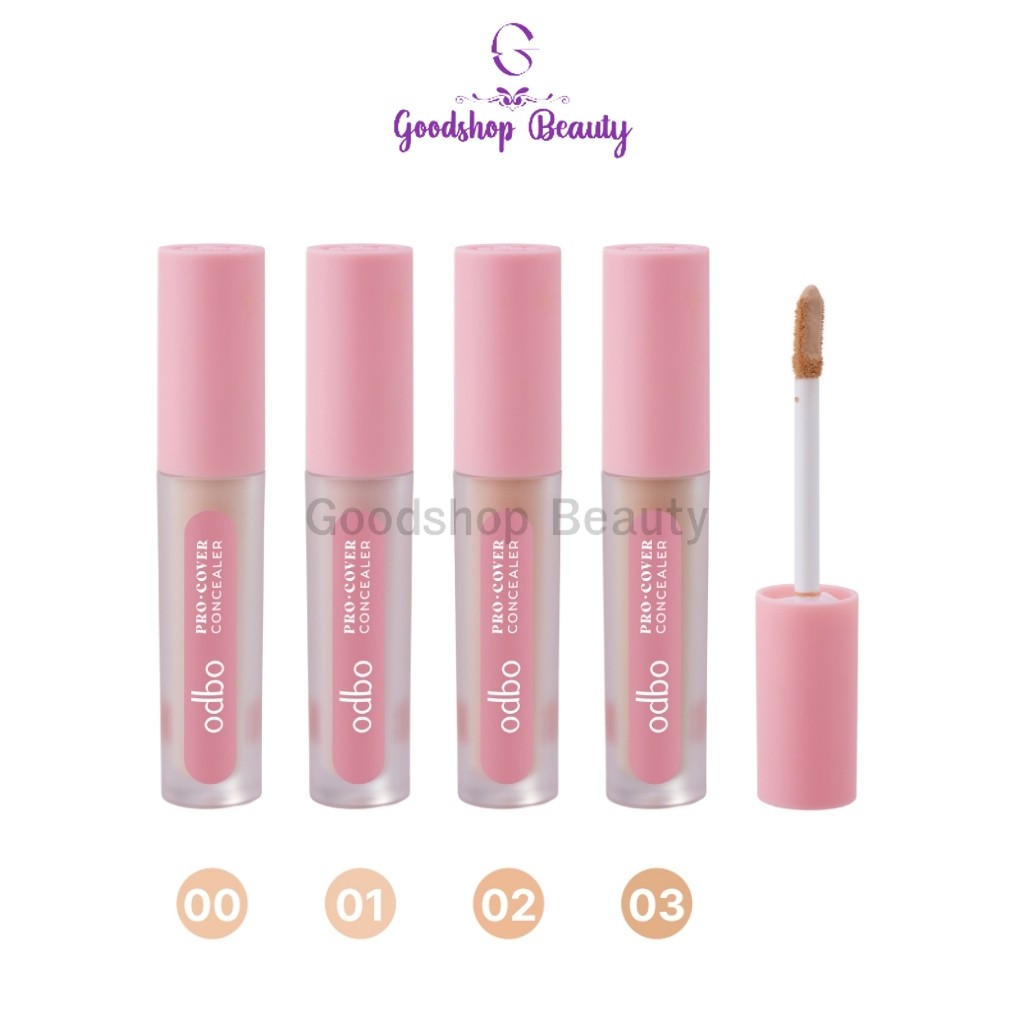 Odbo Pro Cover Concealer 2.5g. od4012 โอดี บีโอ คอลซีลเลอร์ เนื้อบางเบา