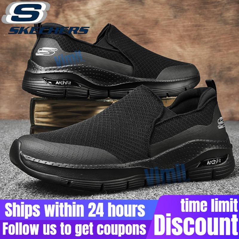 Ready StockSKETCHERS Mens Classic Massage Paded Casual Shoes รองเท้าแบบสวม GAN4 6V2P