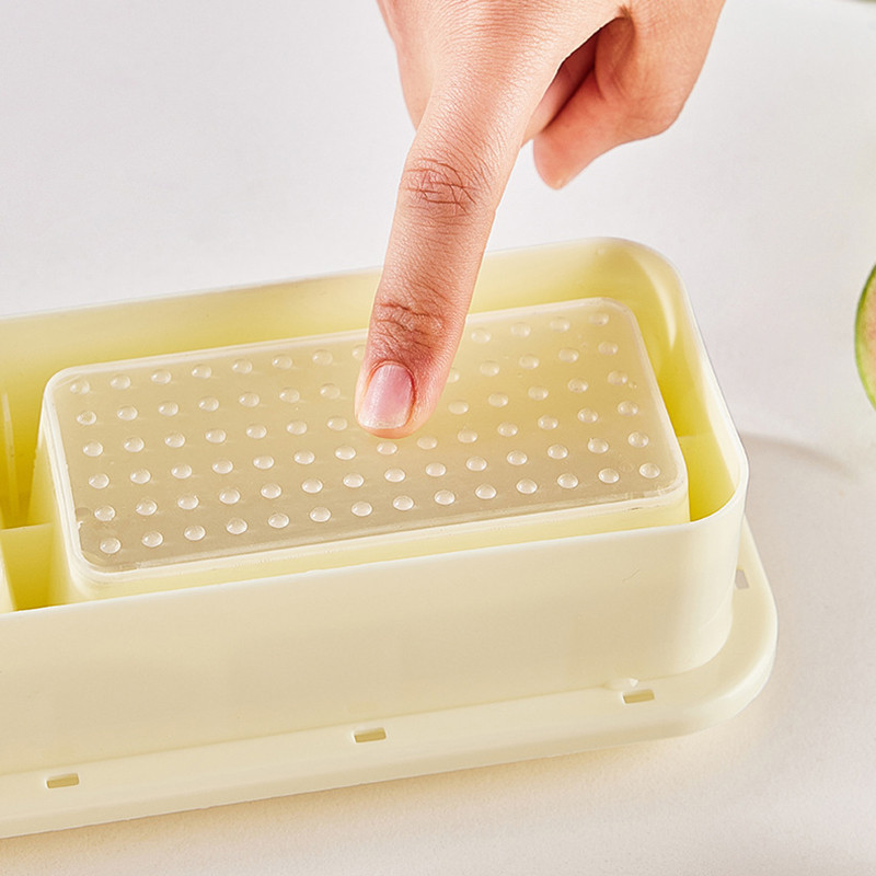 ถาดน้ำแข็งยาว ถาดน้ำแข็งที่ถอดออกได้ง่าย แม่พิมพ์พลาสติก อุปกรณ์ทำน้ำแข็ง - รูปที่ 4