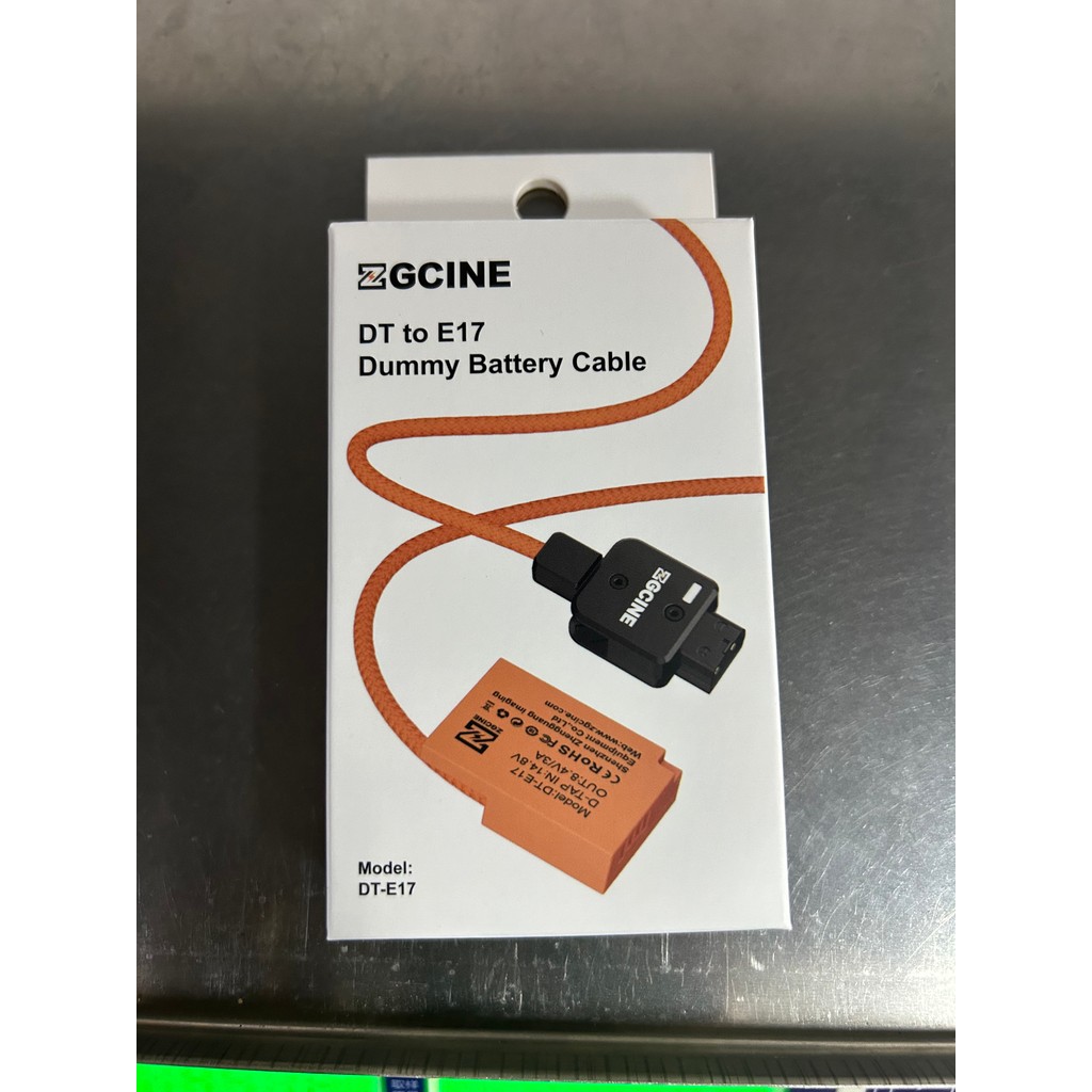 ZCGINE LP-E17 Dummy แบตเตอรี่ D-Tap Connector สายไฟ 60 ซม.ยาว D-Tap ถึง LP-E17 Dummy แบตเตอรี่สําหรั