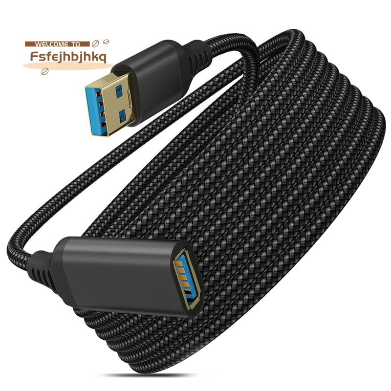 fsfejhbjhkqUSB 3.0 Type A Male-To-Female Extension Cable, Braided, High Data Transmission Cable